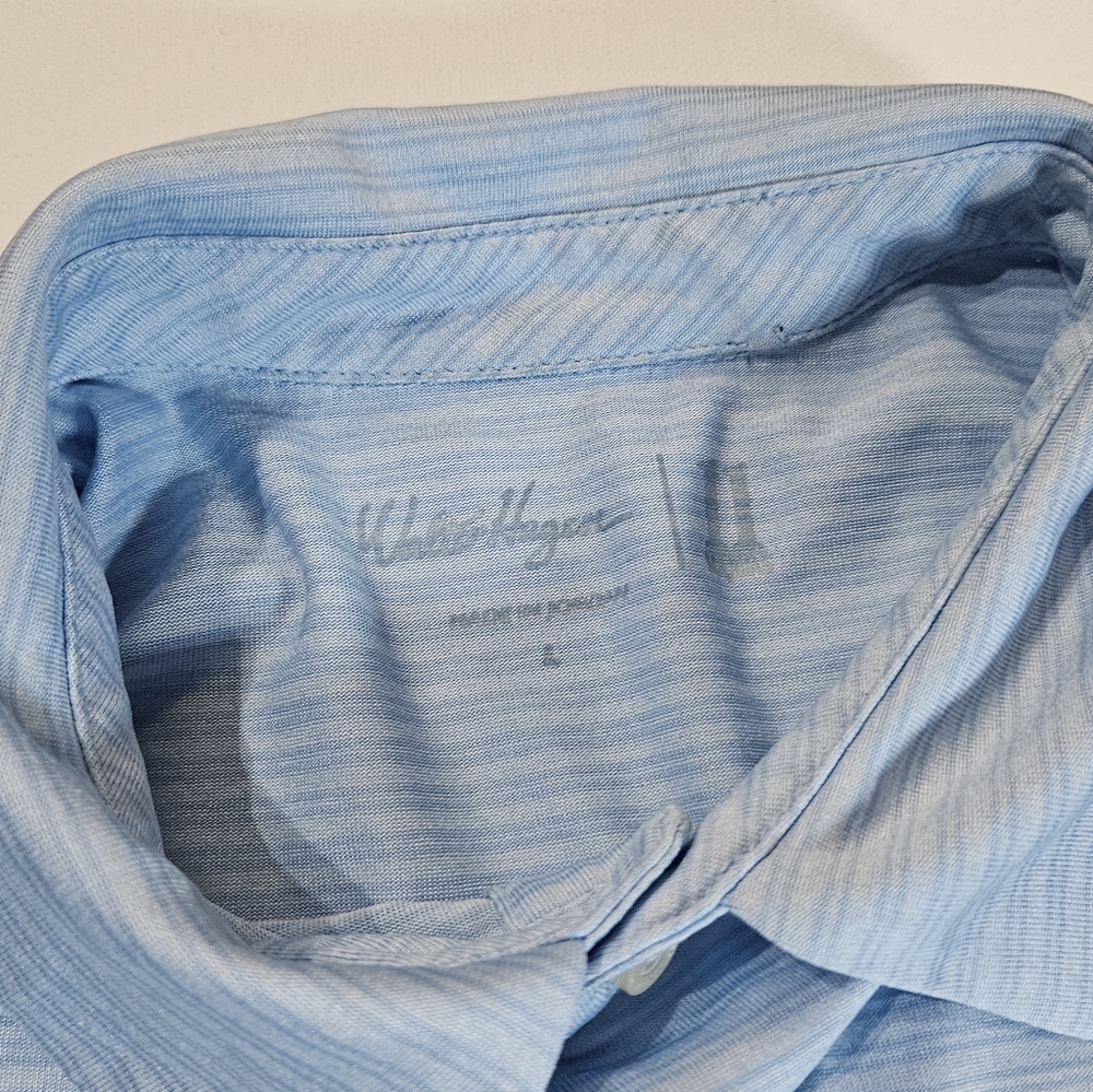 Walter Hagen Mens Golf Polo Size Large Blue Lightweight Outdoors Preppy Athletic - Picture 4 of 7